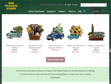 Tablet Screenshot of flowerpatchoregonil.com